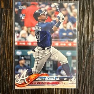 Ronald Acuna Jr Rookie card